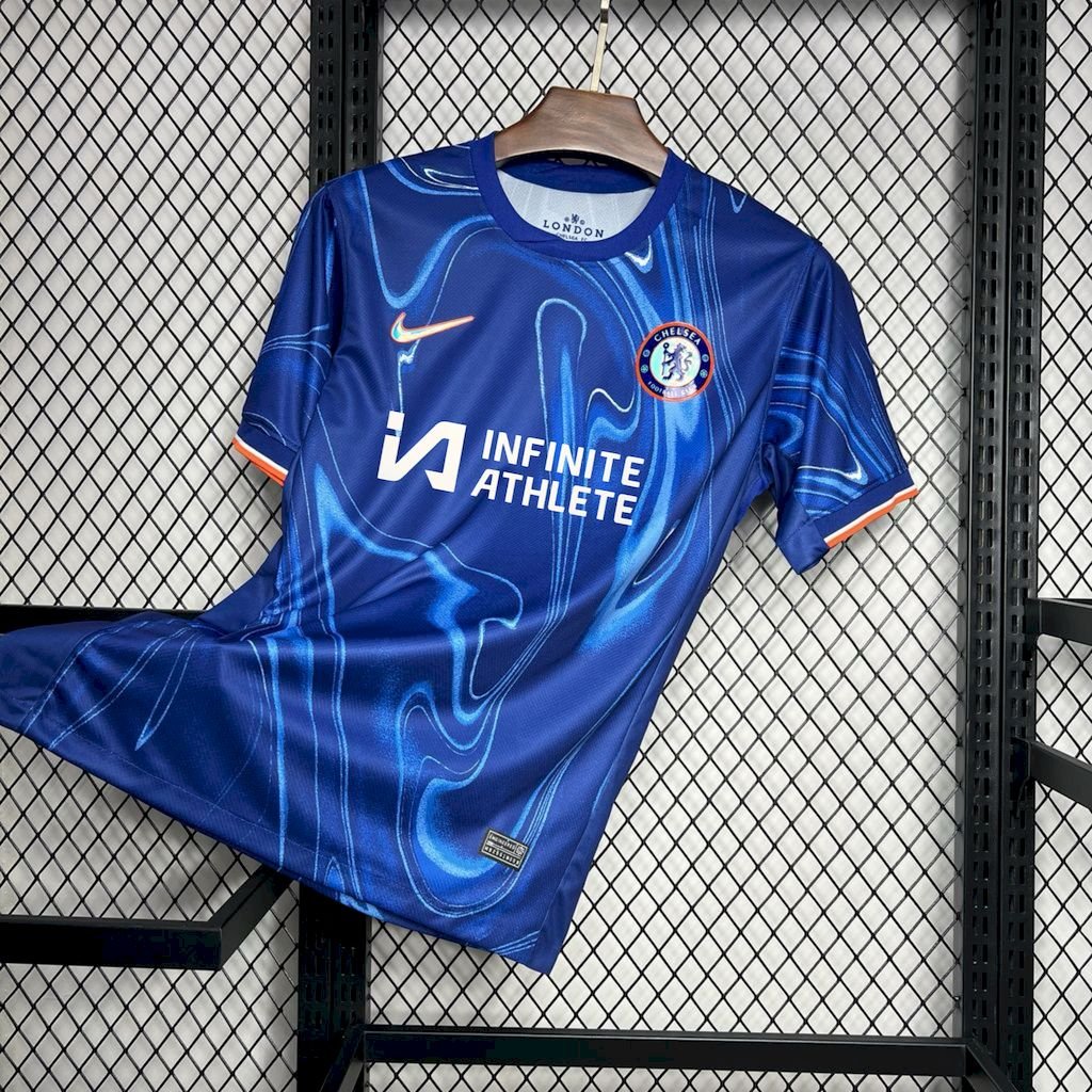 Chelsea Titular 2024-25 Nike Torcedor Masculina - Lançamento