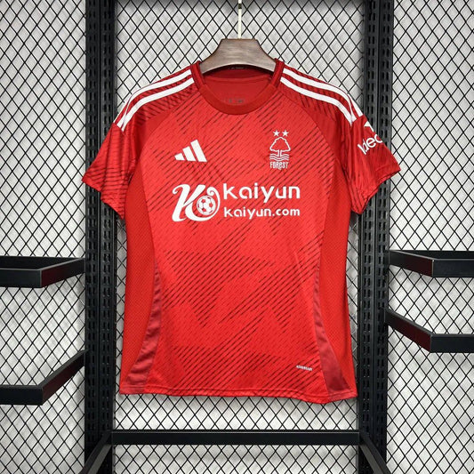Nottingham Forest Titular 2024-25 Adidas Torcedor Masculina - Lançamento