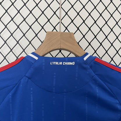 Kit Infantil Itália Titular 2024 - Adidas Lançamento