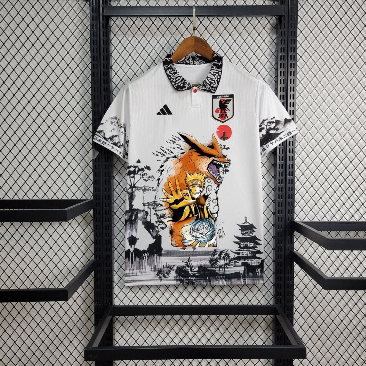 Camisa Japão Edição Especial Naruto + Kurama 2024 - Versão