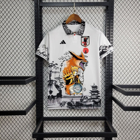Camisa Japão Edição Especial Naruto + Kurama 2024 - Versão Torcedor