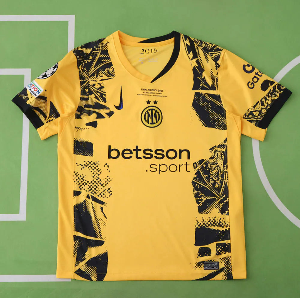 Inter de Milão Terceiro Uniforme 24/25 Final Champions