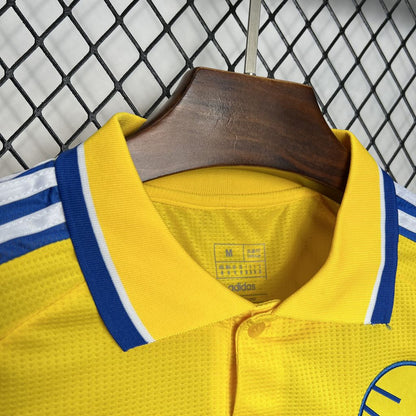 Leeds United Reserva 2024-25 Adidas Torcedor Masculina - Lançamento