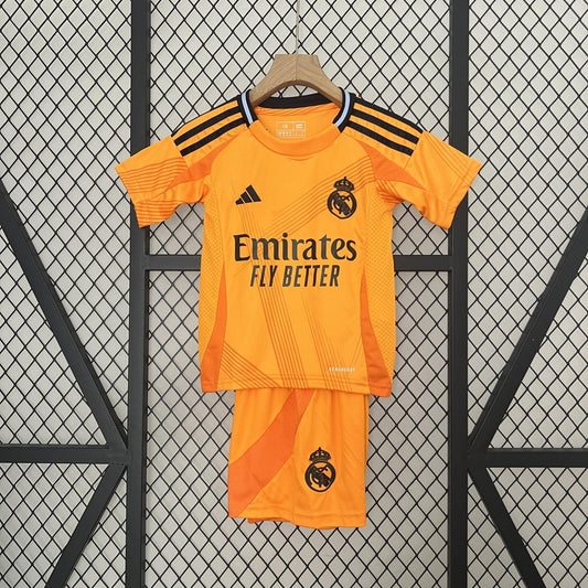 Kit Infantil Real Madrid Reserva 24/25 - Adidas Lançamento