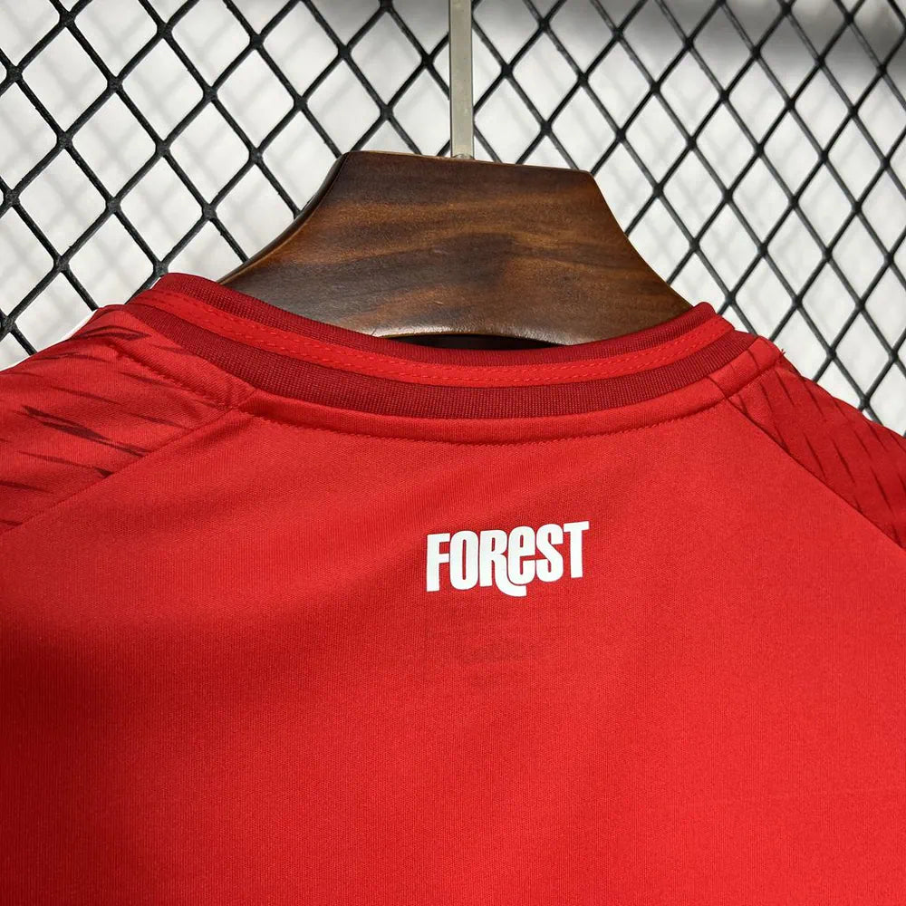 Nottingham Forest Titular 2024-25 Adidas Torcedor Masculina - Lançamento