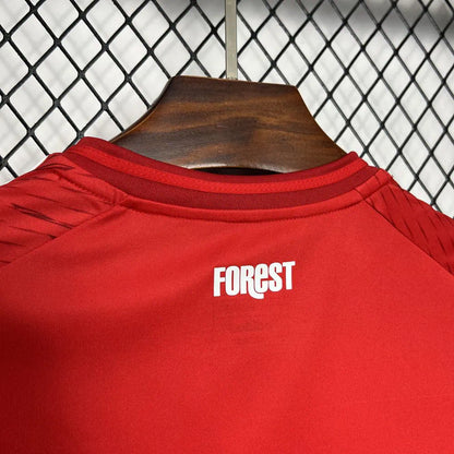 Nottingham Forest Titular 2024-25 Adidas Torcedor Masculina - Lançamento